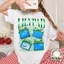 GC1 Toy Story 5 Lilypad 220g Áo thun cotton dày Disneyland Nhân vật phim Tee tay ngắn hàng đầu GC1