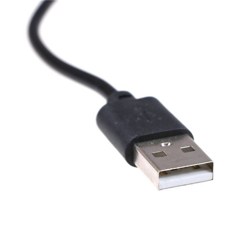 QIUWU USB 2.0 Cáp chuyển đổi đầu nối 3 chân sang 3 chân / 4 chân cho quạt PC máy tính 5V.