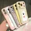 gấu con iPhone 17p trường hợp 16/15 mới 11/1213 sáng tạo 14 cá tính