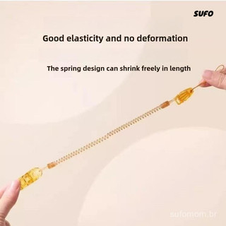 [SUFO] Núm giả silicon 4 món: đầu tròn ngày + đầu dẹt đêm, có hộp + dây chống rơi, êm dịu cho bé