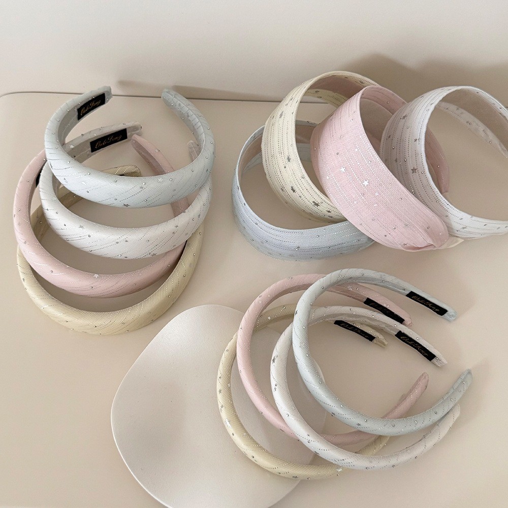 Hululu / Phiên Bản Hàn Quốc Băng Đô Quấn Rộng Quấn Đầu Cô Gái Nhẹ Nhàng Chống Trơn Trượt Có Răng Nhìn Trẻ Trung Thời Trang Phụ Kiện Tóc Kẹp Tóc