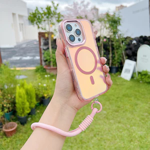 Ốp từ tính, Thiết kế Chameleon, Tương thích với iPhone 17 Pro Max, 17 Air, 16, 15, 14, 13, 12, 11, Thiết kế kim loại đầy màu sắc, Vỏ điện thoại vỏ cứng, Phụ kiện bảo vệ,