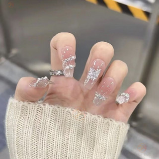 10 Miếng Nhật Bản Handmade Đeo Móng Tay Mắt Mèo Pure Desire Shining Bướm Đeo Móng Tay Làm Móng Tay Phong Cách Nhiều Lựa Chọn