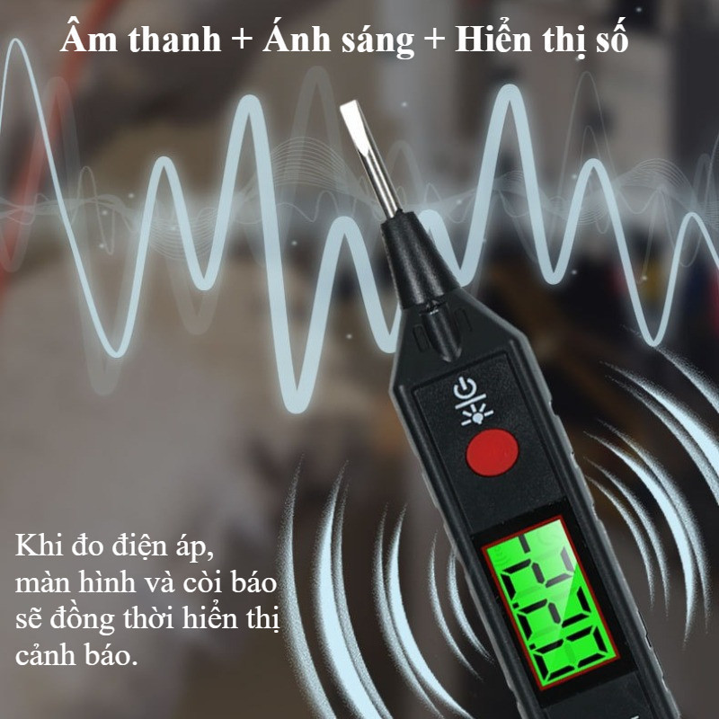 Bút Thử Điện Đa Năng 12-450V Có Màn Hình LED - Thiết Kế An Toàn, Chất Lượng Cao, Tiện Dụng