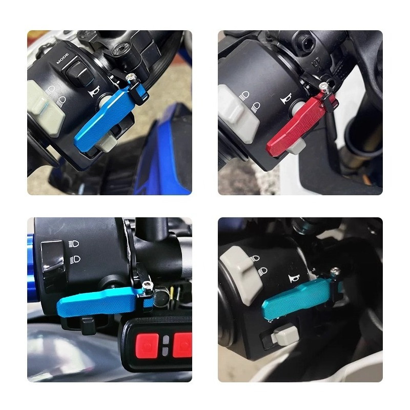 Dành Cho Yamaha MT-03 MT-07 YZF-R3 Sửa Đổi Nút Nối Dài Sừng CNC Công Tắc