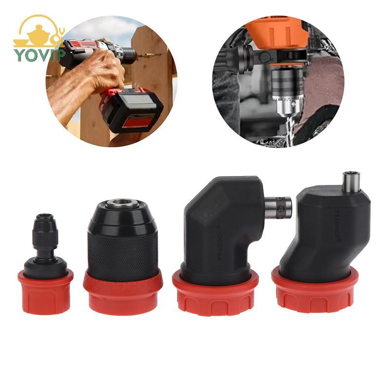 Chuck chuyển đổi máy khoan tháo nhanh YOVIP cho máy khoan lục giác 6,35mm có dây và không dây VN