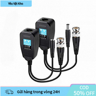 【COD】Bộ chuyển đổi balun POE cho camera, tích hợp nguồn và đèn báo chống nhiễu - Kết nối LAN ổn định, bảo vệ thiết bị an
