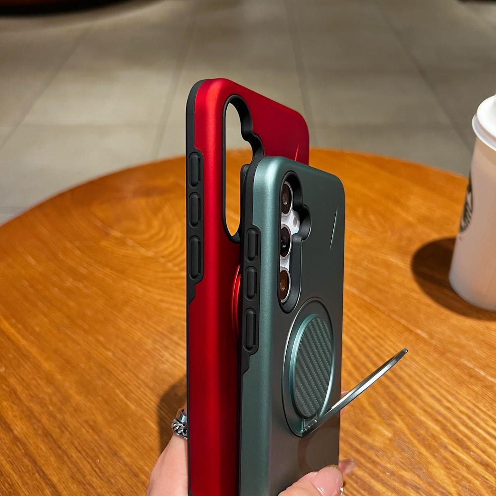 Ốp Điện Thoại Xoay Thẳng Đứng Có Từ Tính Cho Samsung Galaxy A56 A55 A36 A35 A26 A25 A17 A16 A15 A06 A05 A05S F17 4G 5G Chống Sốc