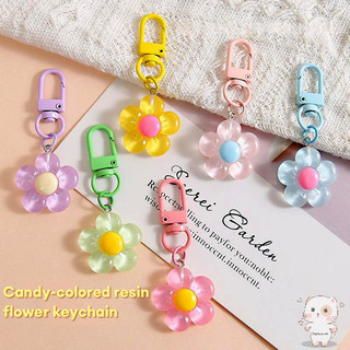 【Chamvn】mặt dây chuyền đa năng cho điện thoại. móc chìa khóa điện thoại dễ thương Móc khóa balo hình hoa bằng nhựa