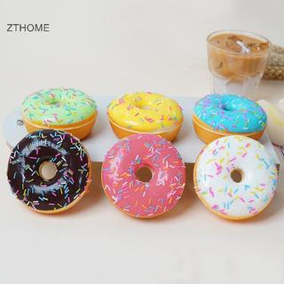 ZTHOME 1 / 7 Chiếc Tủ Lạnh Donut Nam Châm Bánh rán Nhân Tạo Dán Trang Trí Trang Trí Tủ Lạnh Nhà Bếp Trang Trí Quà Tặng HOT