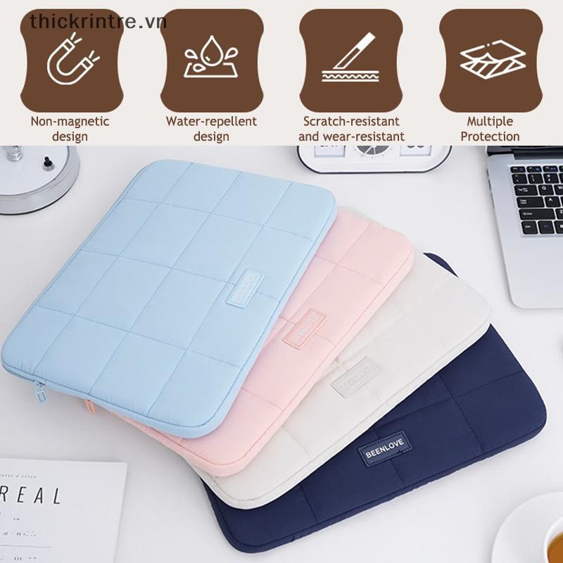 THI Túi đựng máy tính xách tay 14 15,6 inch chống sốc cho Air/Pro, dùng cho tablet, du lịch