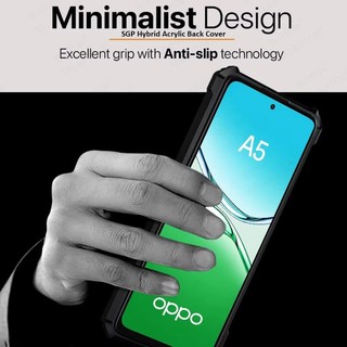 Ốp Lưng Chống Sốc Acrylic Cho OPPO A6X A5X A5 A6 Pro A5 A5i A6i 4G 5G Vỏ Túi Khí Giáp Trong Suốt Vỏ Điện Thoại