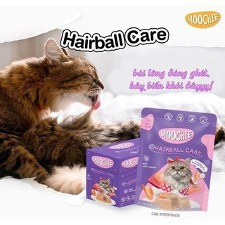 Pate MOOCHIE cho mèo [COMBO 12 - 24 - 48 GÓI] hỗ trợ tiêu hóa và tiêu búi lông