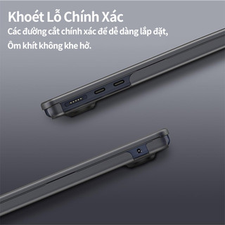 WOLDONE Ốp macbook Air M5 M4 M3 M2 lưng mềm Matte cho macbook Air Pro 13 / 14 / 15 / 16 inch Vỏ nhẹ nhất, mỏng nhất và mềm nhất