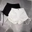 Phong Cách Nguyên Chất Siêu Quần Short Nữ 2026 Mùa Xuân Cao Cấp Skinny Ôm Hơn Nhìn Cô Gái Nóng Dây Rút Quần Nóng 5.12