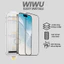 Kính Cường Lực Trong Suốt WIWU Easy Install Cho iPhone 17 Pro Max 16 15 14 - Kèm Khung Tự Dán Lấy Bụi