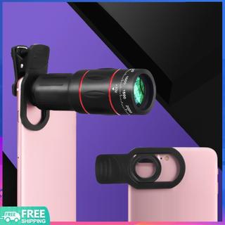 Chiếu sáng♨ Ống kính điện thoại 18 / 36 / 64X Ống kính điện thoại di động Zoom lấy nét dài Ống kính zoom ngoài đa năng cho Android và