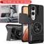 Armor Xoay Ống Kính Trượt Funda Cho Vivo V50 Lite 5G Toàn Cầu Ốp Lưng Từ Tính Cho Vivo V50 Lite 4G Global Case Stand Capa
