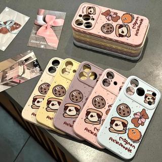 Cookie Cub cho iPhone17promax trường hợp điện thoại 16plus mềm trường hợp 14/13/11Pro nổ