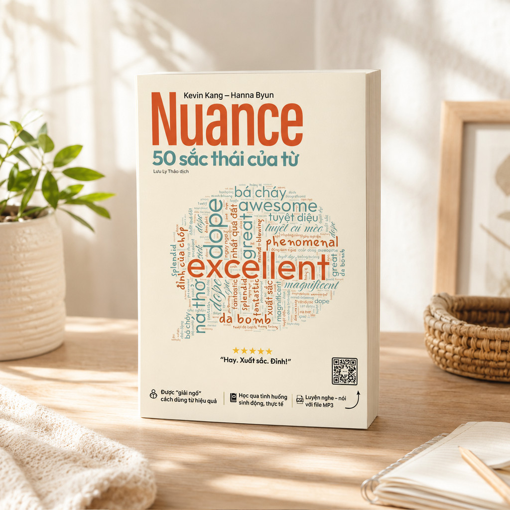 Sách - Nuance - 50 Sắc Thái Của Từ - Cách Dùng Từ Hiệu Quả Với File Luyện Nghe Nói (Gamma Books)