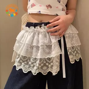 CANAMEK Y2K Váy Mini Ren Có Eo Cao Xếp Ly Váy Xếp Ly Lớp Thắt Lưng Xù Cho Trường Học Ngọt Ngào Và Khuôn Viên Trường Nhìn CSF