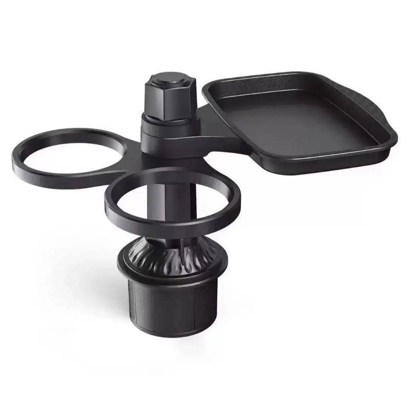 Giá đỡ cốc ô tô đa năng JINHF Giá đỡ điện thoại có khay đựng thức ăn Xoay 360 độ để ăn và sắp xếp trong ô tô HOT