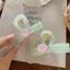 PNPIA- Hình Bầu Dục Rỗng Ra Móng Vuốt Tóc Kẹp Hạt Màu Hồng Thiết Kế Tay Cầm Mạnh Phụ Kiện Tóc Thời Trang Cho Nữ Tạo Kiểu Hàng Ngày