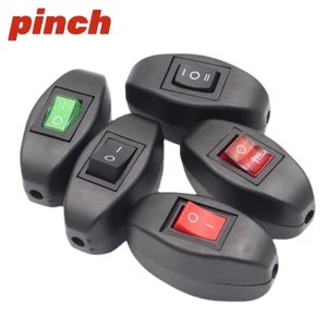 301 Công tắc trực tuyến Điều khiển đơn Dây đơn Công tắc trung gian Loại đá Giường nửa chiều Nút 4 chân có đèn 6 chân 3 bánh răng
