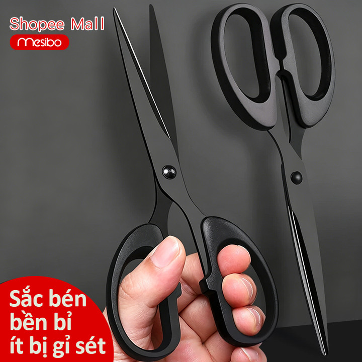 Mesibo Kéo Cao Cấp Đa Năng –Lưỡi Inox Sắc Bén Chống Gỉ, Ứng Dụng Linh Hoạt Từ Cắt Giấy, Cắt Vải Đến Cắt Chỉ Trong May Vá