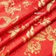 120CM Rồng Phượng Thành Hương Thổ Cẩm Vải Jacquard Trung Quốc Đỏ Lễ Hội Hanfu Giả Song Jin Lụa Drape Vải 515