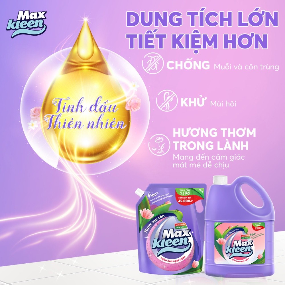 Túi Nước Lau Sàn MaxKleen 3.6kg