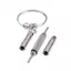 JCSYFAC 600 Chiếc Vít Nhỏ Đai Ốc + Tua Vít Đồng Hồ Kính Mắt Kính Dụng Cụ Sửa Chữa Mới Mới