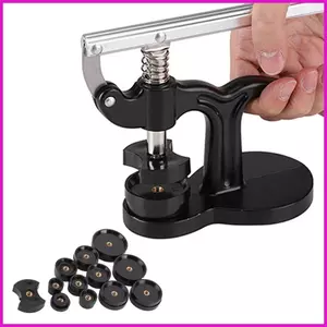 Vỏ đồng hồ Báo chí Phụ kiện sửa chữa đa năng di động Đồng hồ Back Closer cho vỏ 18 đến 50mm Pin thay thế lyuvn