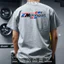 Áo Thun Nam Thái Độ Xe Máy Mpower Thể Thao Cổ Điển In Đơn Giản Nam Mặc Hàng Ngày Thoải Mái Top Tay Ngắn