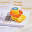 LACYESUK Bóp Móc Khóa, Phát Sáng Bật Sáng Báo Chí Âm Thanh Bật Sáng Lên Đồ Chơi Fidget, Âm Thanh Di Động Sáng Tạo Có Thể Bấm Treo Mặt Dây Chuyền Thi