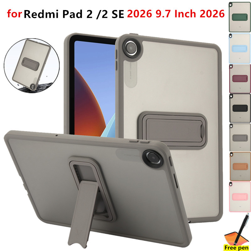Ốp Lưng Cho Xiaomi Redmi Pad 2 SE 9.7 Inch 2026 Cho Redmi Pad 2 9.7 Inch 4G Phụ Kiện Vỏ Máy Tính Bảng Giá Đỡ Đứng Bao