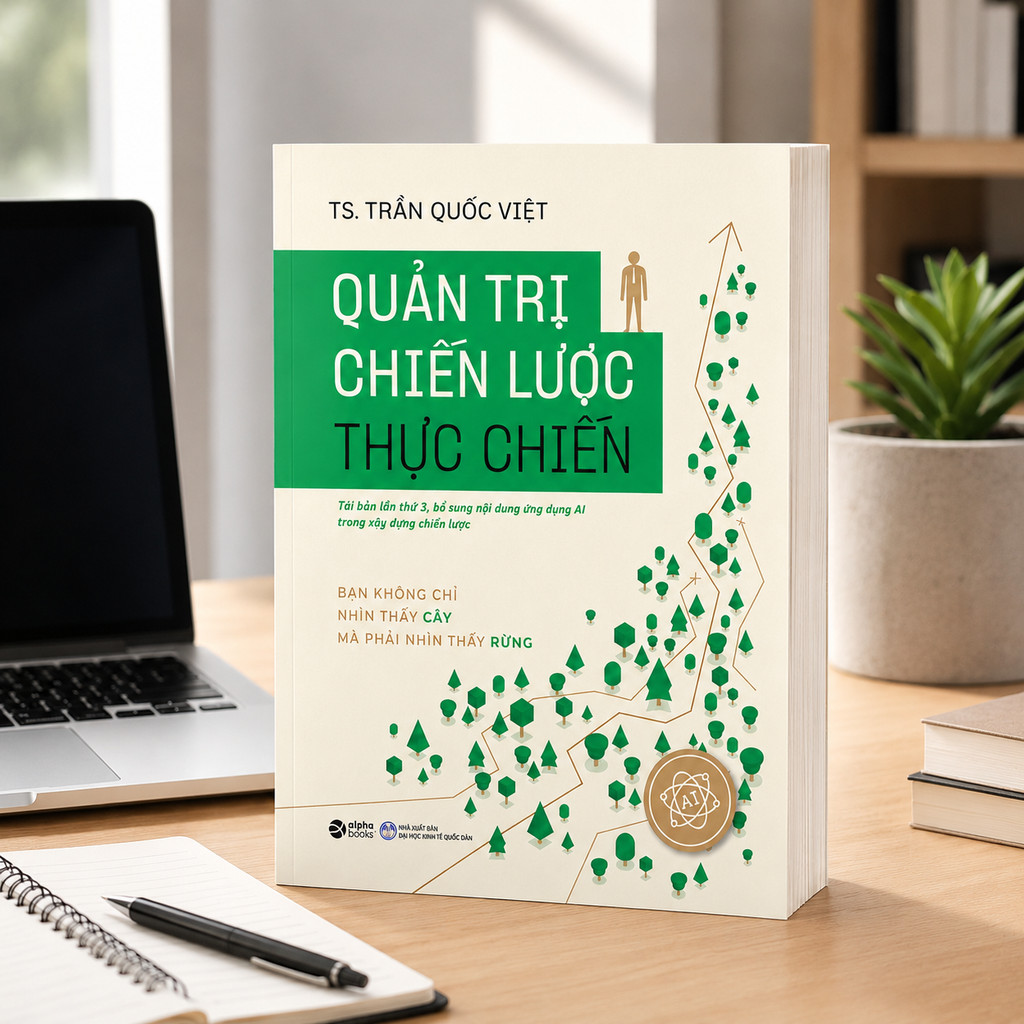 Sách - Quản Trị Chiến Lược Thực Chiến - T.S Trần Quốc Việt (Alpha Books)