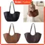 Retro Style Large Capacity Shoulder Bag Handbag For Fall And Winter Commuting