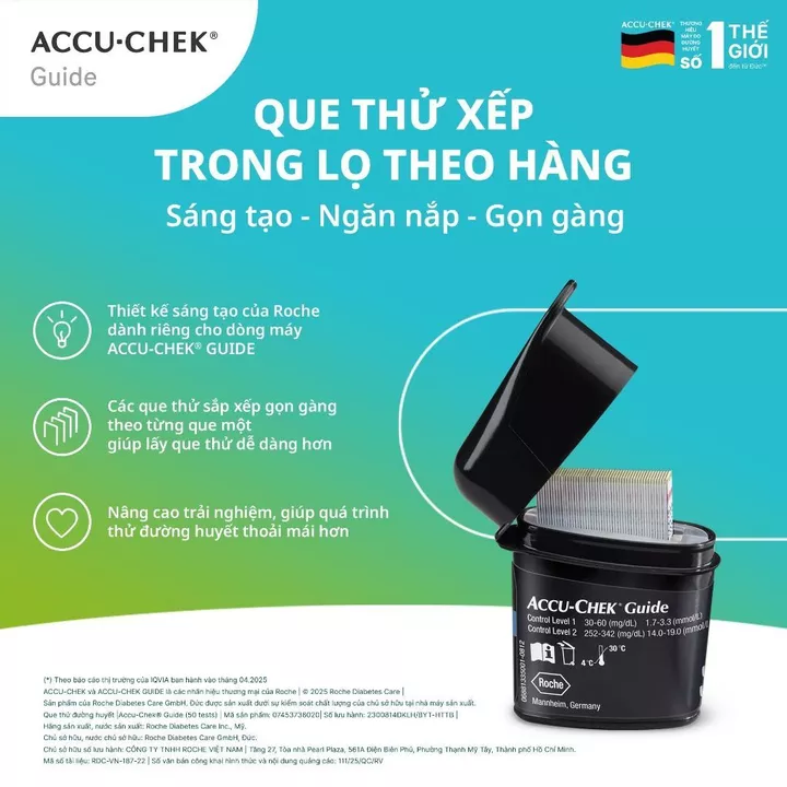 Accu-Chek Glucose Meter Test Strips Guide – 6