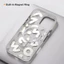 Ốp Điện Thoại Graffiti Màu Từ Tính, Sanptoch, Cho iPhone 17, 16, 15, 14, 13, Pro Max, Khung TPU Mềm + Vỏ PC Cứng, Cho iPhone 17 Pro Max, Vỏ Bảo Vệ