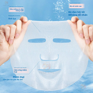 Khăn giấy mặt nạ nén dùng một lần Đặc biệt dành cho Spa Khóa mặt nạ siêu mỏng dành cho ứng dụng nước Thẩm mỹ viện