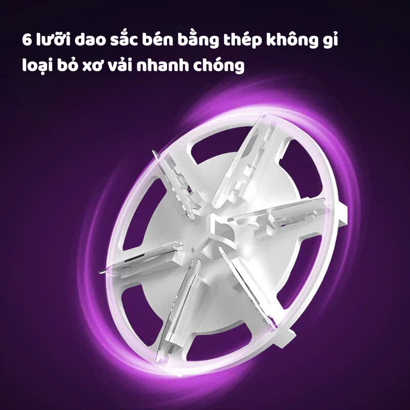 Máy Cắt Lông Xù Quần Áo, Chăn Ga, Sofa Cầm Tay Nhỏ Gọn – Siêu Bén, Làm Mới Vải Hiệu Quả DINO