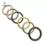 Spring Gate O Ring Móc khóa có thể mở được Túi da Túi xách Dây đai Bộ phận dây đeo Mặt dây chuyền Khóa Snap Clasp Clip Móc kích hoạt [Mina]