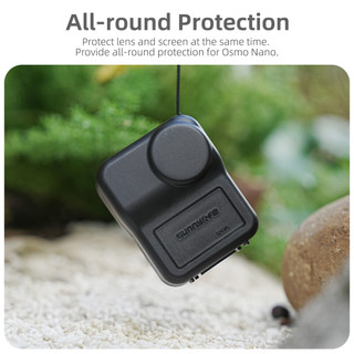 Dành Cho DJI Osmo Nano Hộp Bảo Quản Di Động Chống Va Chạm Và Trầy Xước Hộp Bảo Quản Chống Bụi Phụ Kiện