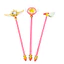 Cardcaptor Sakura Anime Hàng Hóa Các Bức Tượng Ma Thuật Cây Đũa Phép Mô Hình Hợp Kim Kim Kim Loại Đồ Trang Trí Đồ Chơi Quà Tặng Giáng Sinh