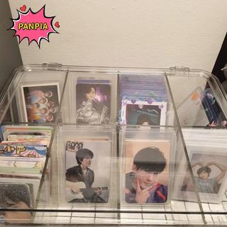 [PNPIA] Ngăn Lật Hộp Acrylic Trong Suốt Hộp Hiển Thị Thẻ Kpop Photocard Hộp Bảo Quản Thẻ Ảnh Tổ Chức VN