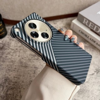 Vỏ bọc từ tính bằng sợi Carbon cho OPPO Find N6 N5 N3 FindN6 FindN5 Vỏ cứng Vỏ bảo vệ bản lề lò xo gấp