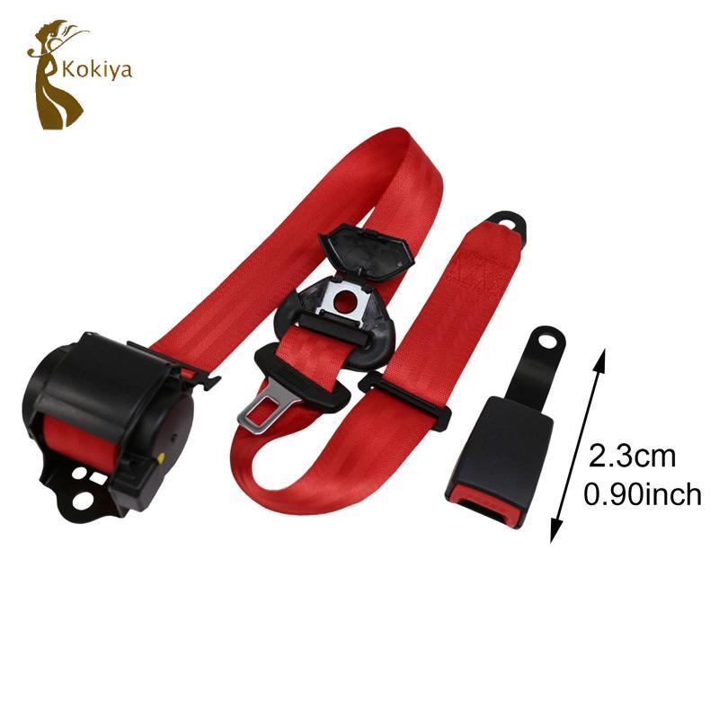 Dây An Toàn, Dây Xe Tải Có Thể Điều Chỉnh 3PT Dây An Toàn Tự Động Rút Dây Cho Xe Nâng Van Xe Buýt Kart