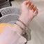 Springevenstar Bạc Màu Hạt Đồng Tiền Lắc Tay Cho Nữ Cô Gái Quà Tặng Luy Phong Phú Thời Trang Vòng Tay Dự Tiệc Cưới Phụ Kiện Trang Sức Springevenstar