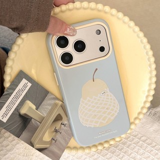 [Sheren] Vỏ Điện Thoại Quả Lê Thích Hợp Cho i17 16 15 14 13 12 11 pro max Vỏ Bảo Vệ Chống Sốc